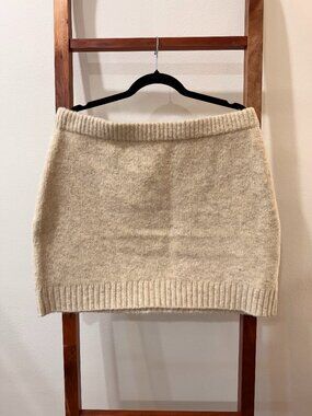 Nordstrom / Melrose + Market / wool blend skirt - size L - NWT